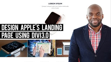 Divi theme tutorial - How to design Apple