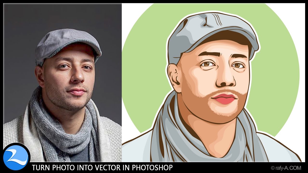 How To Turn Photo Into Vector In YouTube