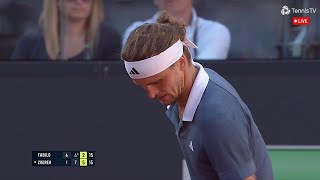 Alejandro Tabilo vs Alexander Zverev Italian Open 2024 | Tennis Highlights