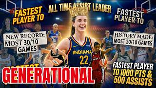 In FEWER THAN 60 Games Caitlin Clark POISED To Set Another ALL TIME RECORD In Valkyries REVENGE Game