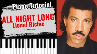 Lionel Richie - All Night Long (All Night) (1983 / 1 HOUR LOOP)