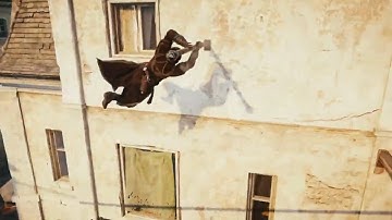 Stylish controlled descent | Assassin