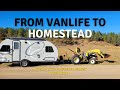 Vanlife to homestead 2023 recap a year with drifter journey