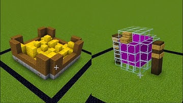 How to build: Lv 1 Gold and Elixir Storage in Minecraft (Speedbuild)