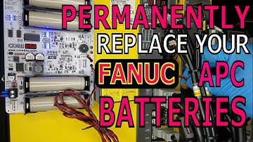 Permanently replace the 6V APC battery on FANUC CNC | Dual bank rechargeable battery kit | CoreDNC