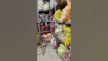 Kho hoa lụa giá sỉ