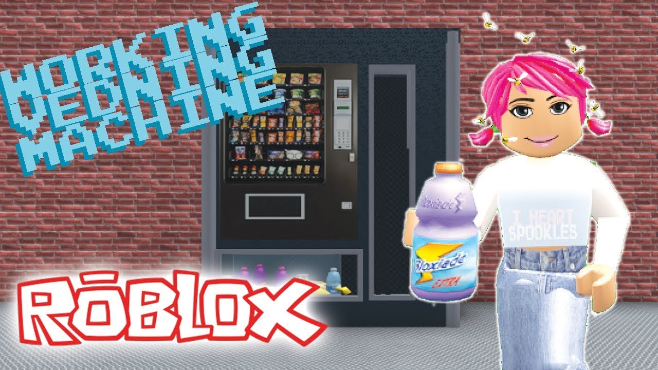 How To Make A Working Vending Machine In Bloxburg Welcome To Bloxburg Youtube - how to make a working vending machine on sandbox roblox youtube
