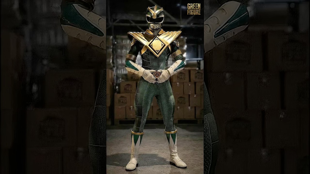 Green Ranger features advanced Battle Armor 