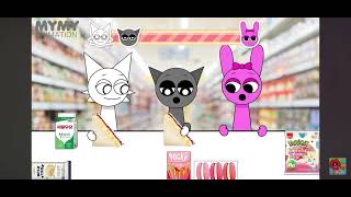 POV Wenda VS Pinki Mukbang Challenge | Incredibox Sprunki Animation | ASMR Mukbang | KevinPlayz