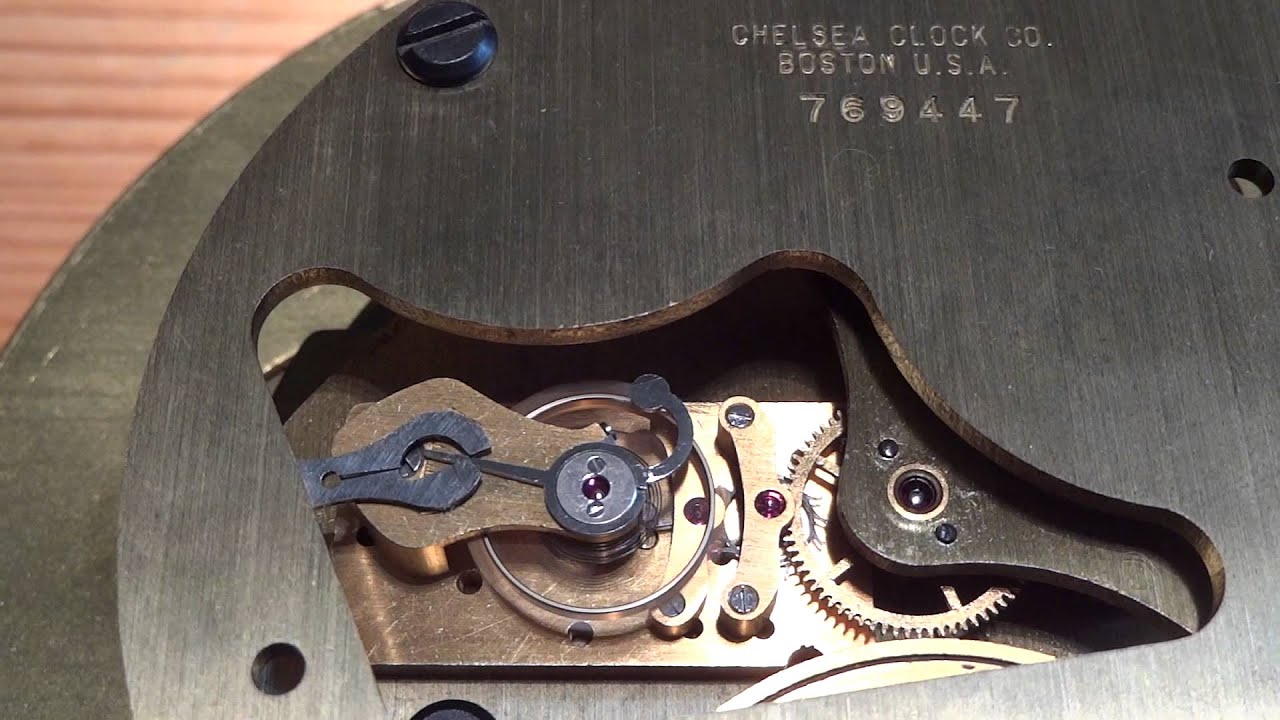 Chelsea Ships Clock Movement YouTube