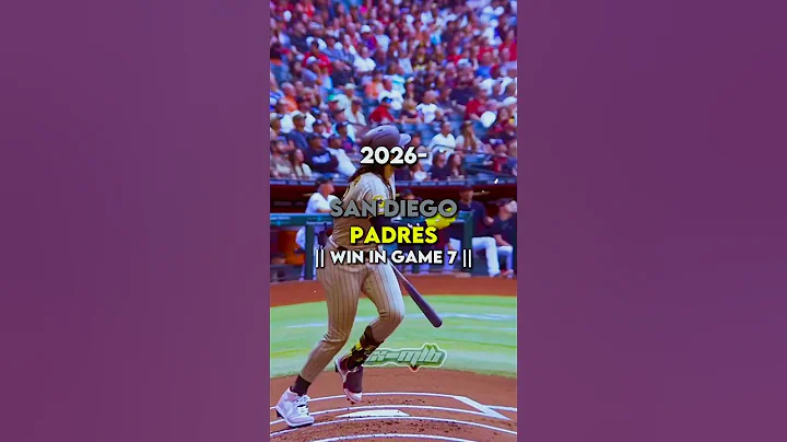 Predicting The Next 10 World Series Winners || (Part 1 of 2) || #mlb #baseball #sportsball ||