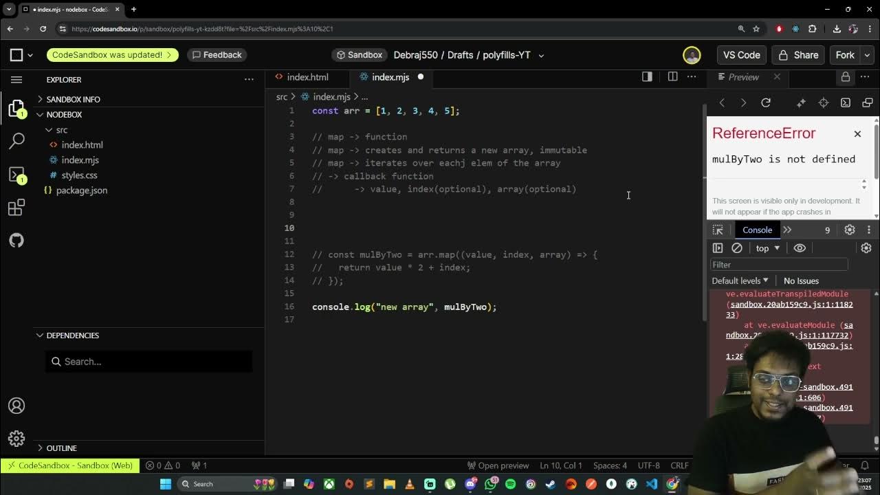 JavaScript Map Explained + Build Your Own Map() | Frontend Interview ...
