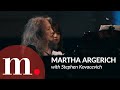 Martha Argerich and Stephen Kovacevich at les Coups de Cœur à Chantilly