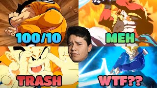 RANKING ALL DRAMATIC FINISHES FROM BEST TO WORST (Dragon Ball FighterZ)