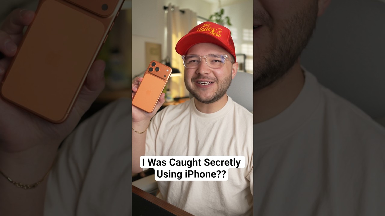 Меня поймали за тайным использованием iPhone?