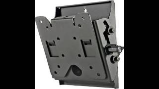 Peerless ST650 SmartMount Universal Tilt Wall Mount – Steel – 175 lb – Black Peerless ST630P Tilt Wall Mount for 10 to 29 inches Displays (Black)