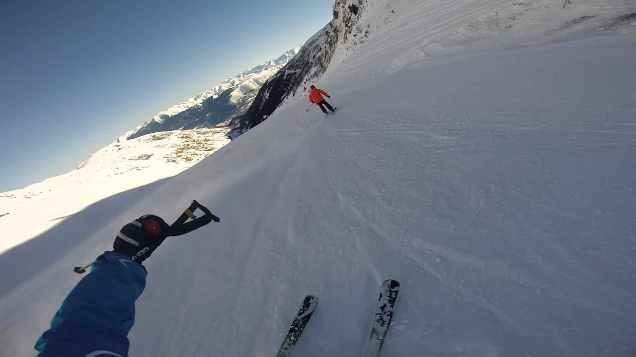 Ski Saint Lary 2013 GoPro persecucion