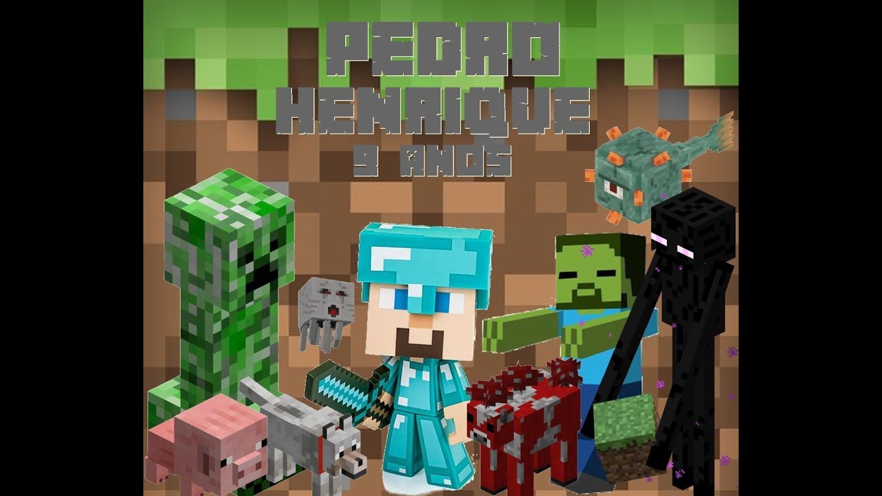 Pedro Minecraft Minecraft# Pedro faz 9 comprinhas em acrilicos pt2 - YouTube