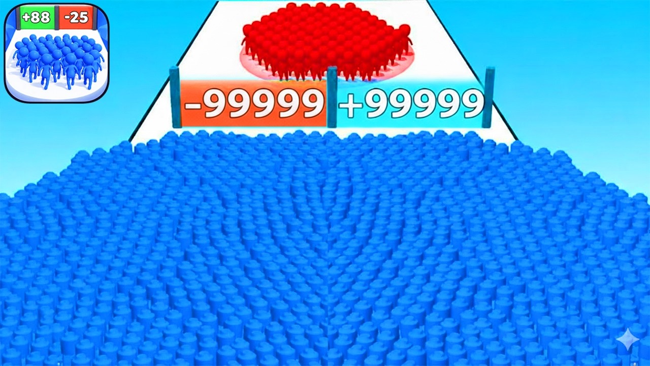 New Satisfying Mobile Game Latest Update Freeplay Count Masters🔥All Levels Unlocked! 4K Ultra HD