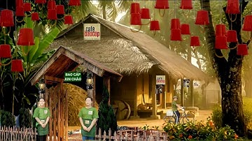 🌏 Trực tiếp cận cảnh hoàn thiện dự án nhượng quyền thương hiệu CÀ PHÊ BAO CẤP đẹp nhất Tp Bắc Giang