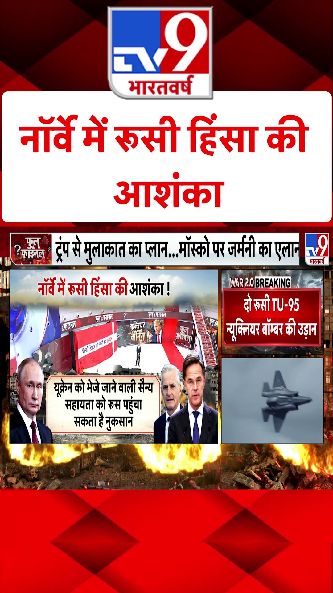 Norway में रूसी हिंसा की आशंका#tv9shorts