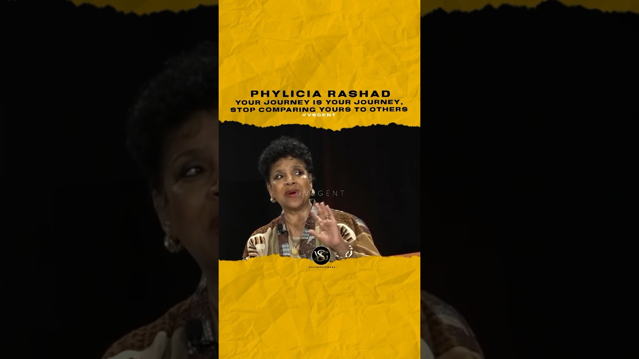 Watch #phyliciarashad Your journey is your journey, stop comparing yours to others. 🎥 @DonnaSchiele on YouTube Watch #phyliciarashad Your journey is your journey, stop comparing yours to others. 🎥 @DonnaSchiele on YouTube