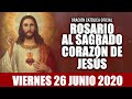 ROSARIO AL SAGRADO CORAZÓN DE HOY VIERNES 26 DE JUNIO DE 2020 ((MES DEL SAGRADO CORAZÓN))