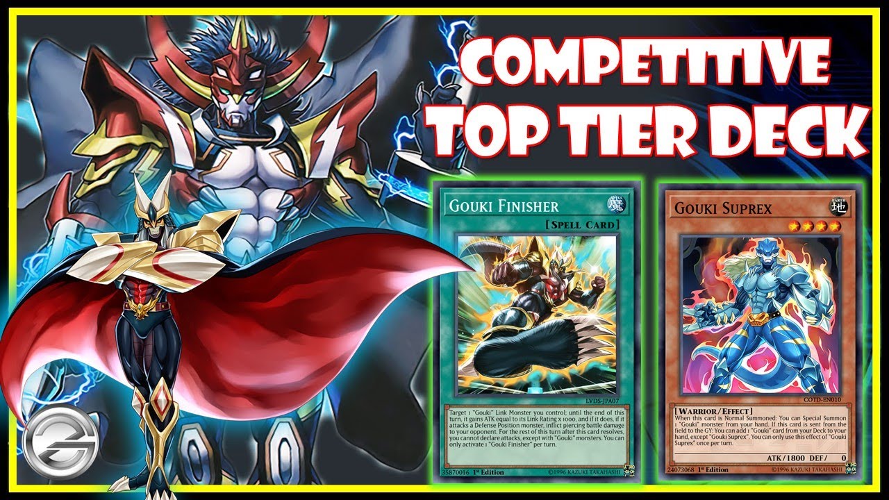 Yugioh Duel Links Gouki Deck 2023 Competitive Top Tier Deck In