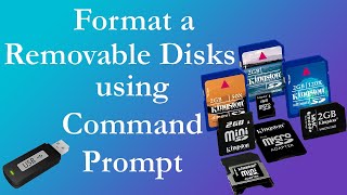 Format a Removable Media or Disk using Command Prompt screenshot 5