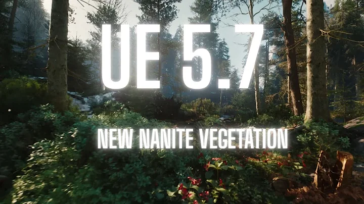 Unreal Engine 5.7 – The NEW Foliage System is Insane!