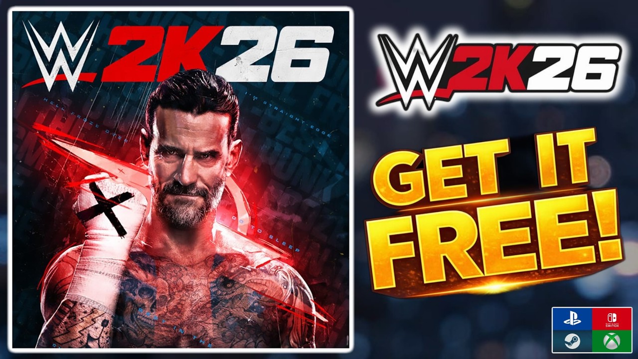 How to Get WWE 2K26 for FREE! ✅ PS5, Xbox, PC/Steam, Switch (100% Legit)