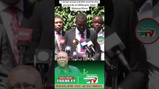 I will not leave odm sifuna #shortfeed #gachagua #ruto #kindiki #uhuru #babu #jirongo