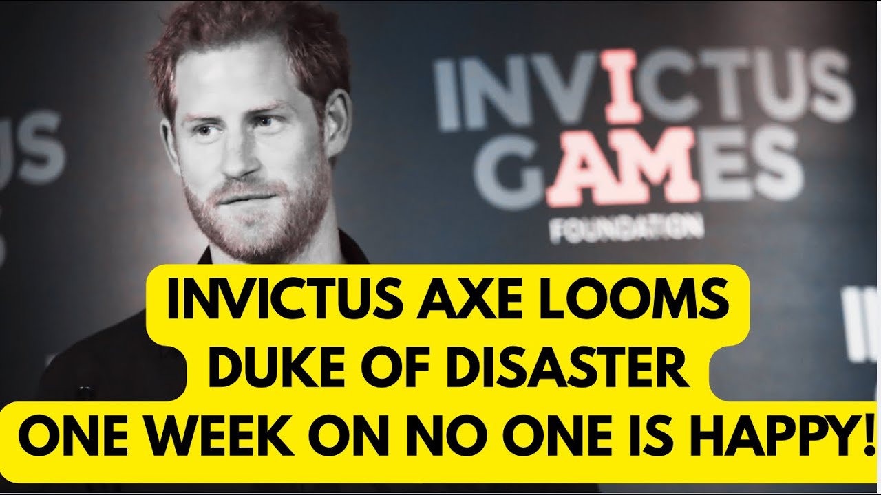 INVICTUS  AXED ..UK CRISIS DEEPENS - LATEST #princeharry #royal #news