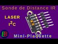 Eb632 miniplaquette  sonde de distance  temps de vol vl53l1x