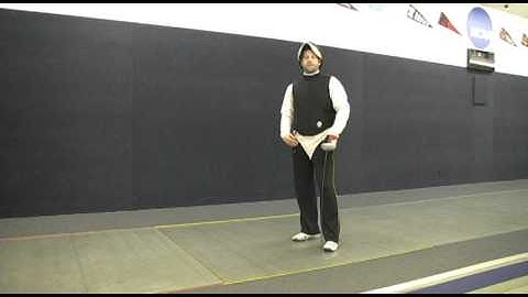 Epee Footwork Part 7 - the Three Counter-Attacks
