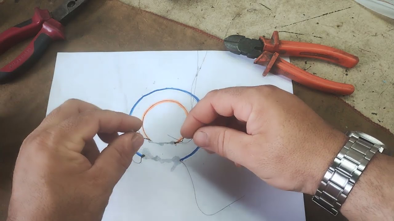 fechamento  de bobina de ventilador.