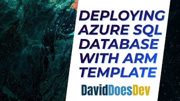Azure SQL Database Deployment with ARM template