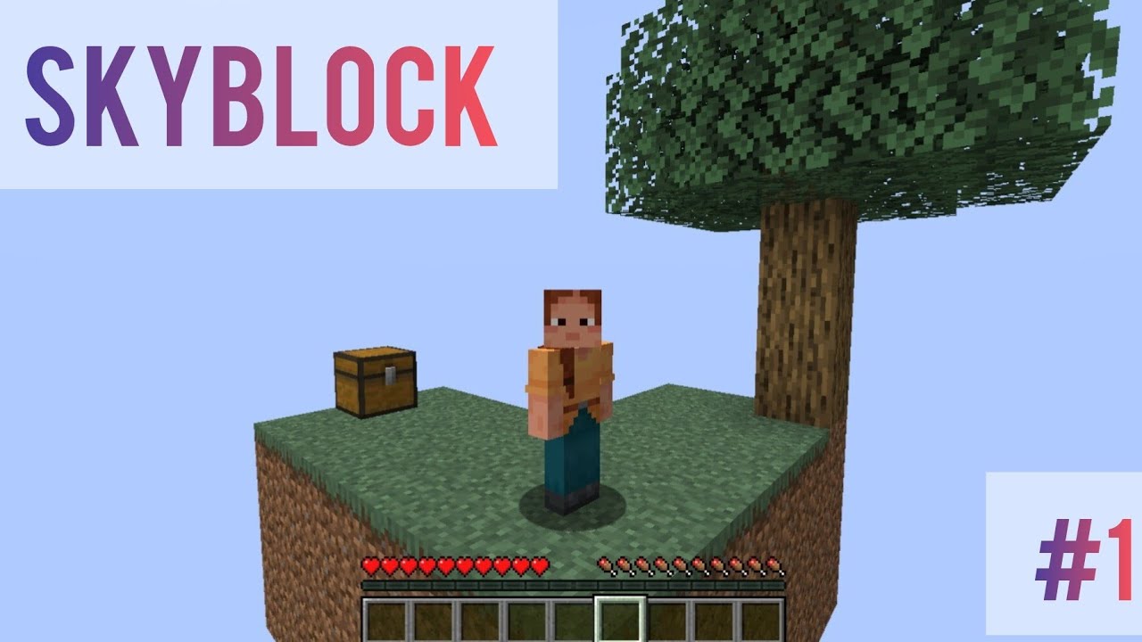 🤗 Welcome to Skyblock #1 #minecraft #skyblock - YouTube