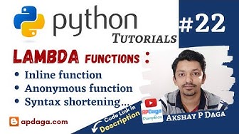 Python #21: Functions with Key-Value pair (Keyword), variable-length ...