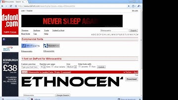 Photoshop CS5 -  Font Installing Tutorial