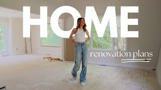 Our new home renovation plans!