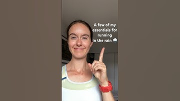 🌧️ My top essentials for running in the rain #short #rain #running