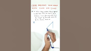 CBSE BOARD CLASS 10TH MATHS PREVIOUS YEAR PROBLEM #SHORTS