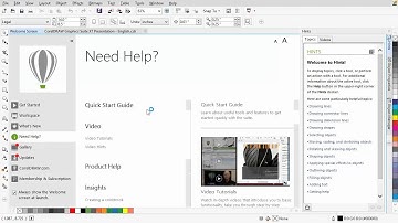 CorelDRAW® Graphics Suite X7 - New advanced workspaces