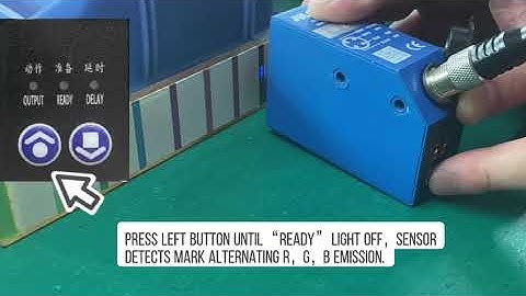 JULONG contrast sensor Z3K-ZN setting tutorial