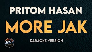 Morey Jak - Pritom Hasan (Karaoke/Instrumental Version with Lyrics)