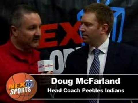 Peebles Indians Sectional Semifinal Interview