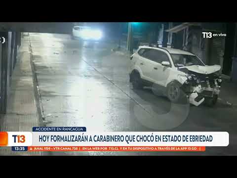 Carabinero chocó bajo la influencia del alcohol y abandonó el lugar en Rancagua