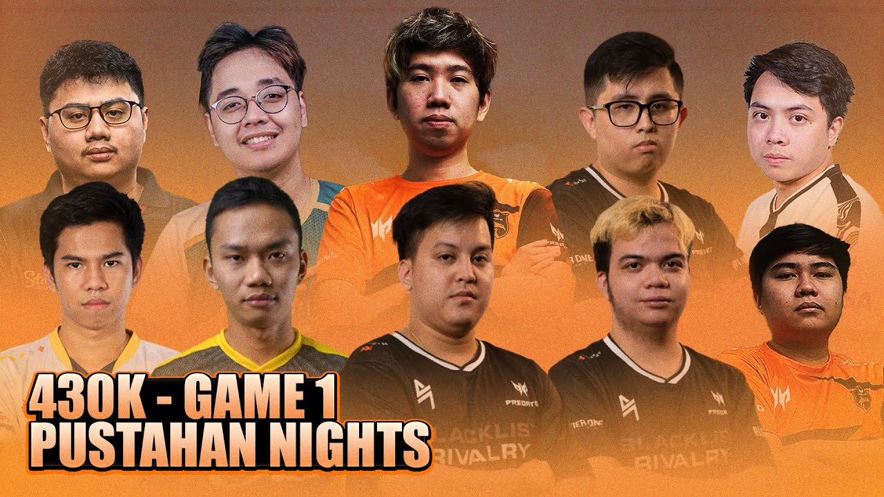 430K PUSTAHAN NIGHTS GAME 1 - KUKU, TIMS, TINO, ARMEL, NATSUMI vs KARL, ABENG, JING, RAVEN, AKASHI