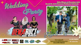 🔴LIVE DEWARUCI MUSIK II WEDDING RICO & CESA II ALFA AUDIO RT 2 II BIG TOP AUDIO II AA MEDIA PUSAT